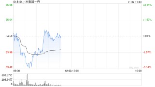大摩：相信小米集团-W将继续扩大汽车产能 今年交付目标可能进一步上调