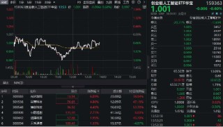 算力概念股反弹，光环新网涨超6%，创业板人工智能ETF华宝（159363）持续溢价，资金实时净申购1700万份！