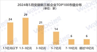 月刊[优益配配资]2024年5月安徽新三板企业市值TOP100：32家企业去年净利润超3000万元