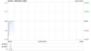 上海石油化工股份2月6日斥资409.32万港元回购344.6万股