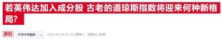 道指震撼改组！英伟达即将华丽入驻 英特尔黯然离场