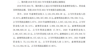 月刊[智财资本]10万股民懵了！86亿元收入竟是假的，上市公司锦州港及时任高管拟被罚2300万，更大的麻烦还在后面
