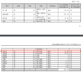 小熊电器财务总监冯勇卫辞职 在任时间仅半年