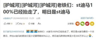 分析猛如虎，结果二百五！ST迪马提前锁定退市，网友股吧认错！
