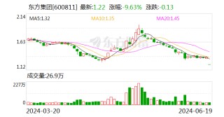 超16亿存款提取受限！东方集团一字跌停 上交所下发监管函