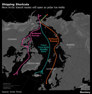 美国和俄罗斯据称讨论在北极开展合作 涉及贸易路线和自然资源勘探