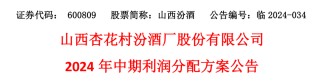 50亿利好！白酒巨头分红“双响炮”