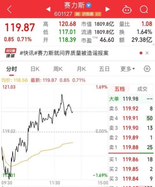 赛力斯： 有人编造问界的不实信息，已报案！