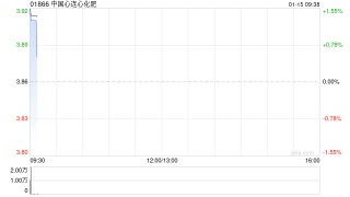 中国心连心化肥获Pioneer Top Holdings Limited增持26.9万股