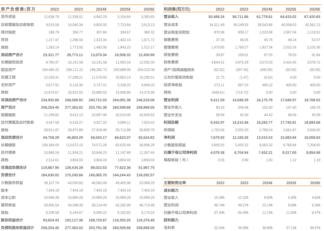 国投电力：水电利润持续增长，火电板块略承压-第2张图片