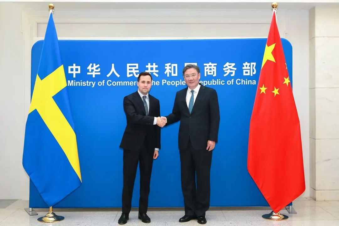商务部部长王文涛会见瑞典对外援助与外贸大臣杜萨-第1张图片
