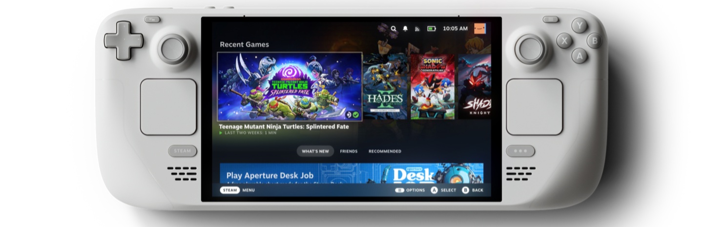 Valve 推出白色限量版 Steam Deck OLED：规格与现有 1TB 型号相同-第1张图片