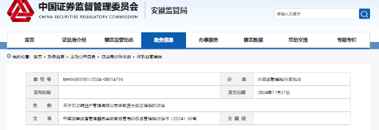 从事业务活动中多方面违规 上瑞资产管理遭监管责令改正-第1张图片