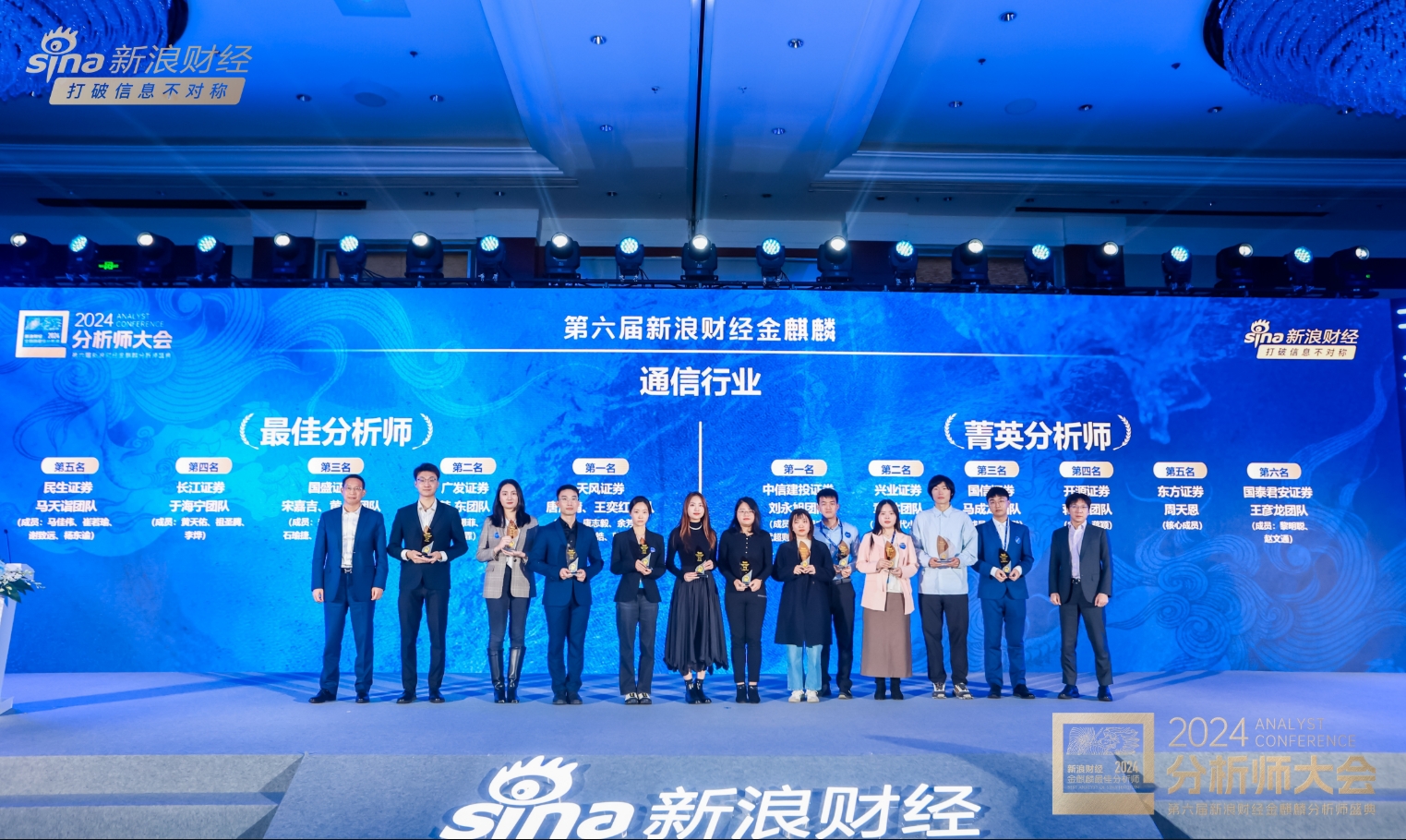 民生加银基金董事长李业弟出席2024金麒麟分析师大会-第2张图片