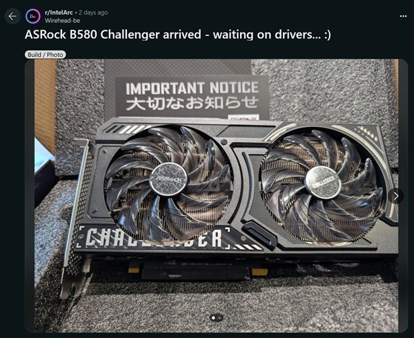 Intel锐炫显卡的名字把人绕晕了！至少3人提前收到卡-第1张图片