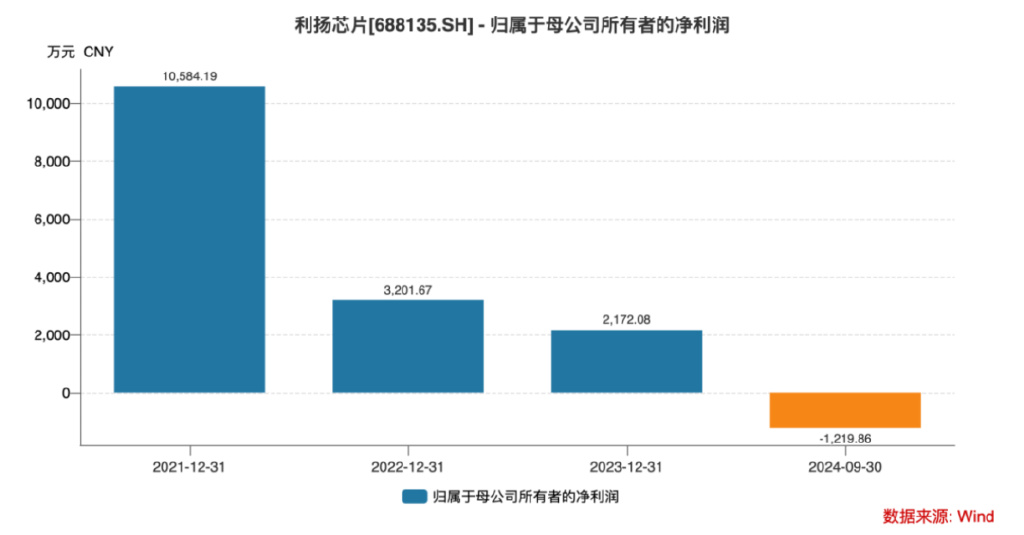 上市股价最大跌幅超73%！利扬芯片业绩全面转亏、风险因素不断积累-第3张图片