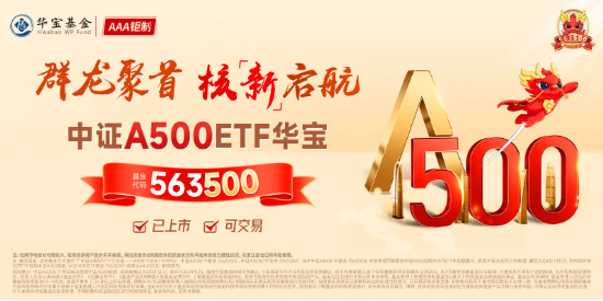 A500核心资产回暖，君正集团涨停！“好运A500”中证A500ETF华宝（563500）冲击1%，换手率高居同类第一-第2张图片