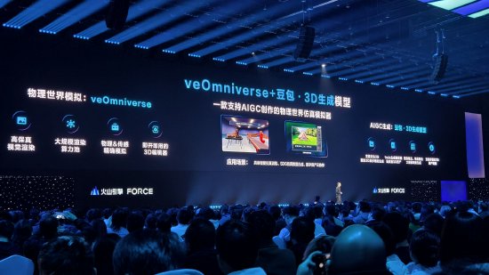 豆包3D生成模型首次亮相：支持AIGC创作的物理世界仿真模拟器-第1张图片