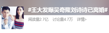 传与吴奇隆离婚，刘诗诗目前仍是「稻草熊娱乐」第三大股东、持股10.7%，香港上市以来累跌90%-第1张图片