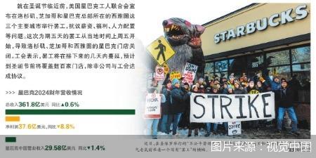 业绩拖累薪酬 星巴克大罢工-第1张图片