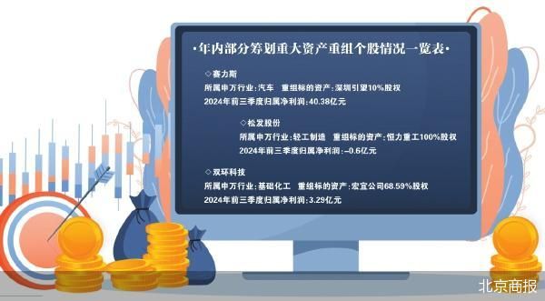 A股年终盘点： 109股筹划重大资产调整-第2张图片