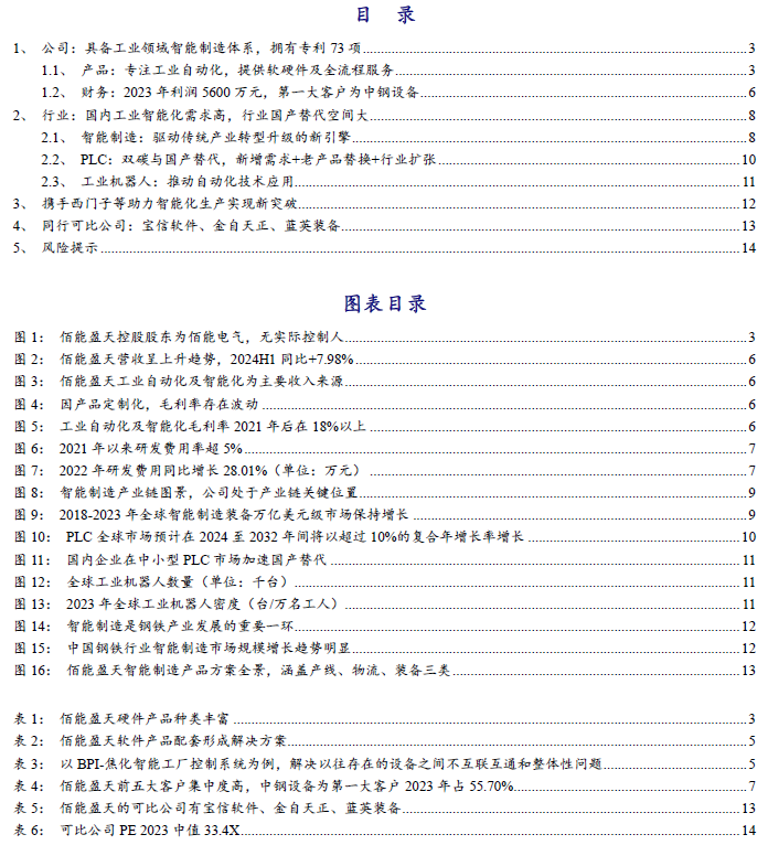 【开源深度】佰能盈天：专注智能装备及机器人制造，制造业智能化领先者（873530.NQ）--北交所团队-第1张图片