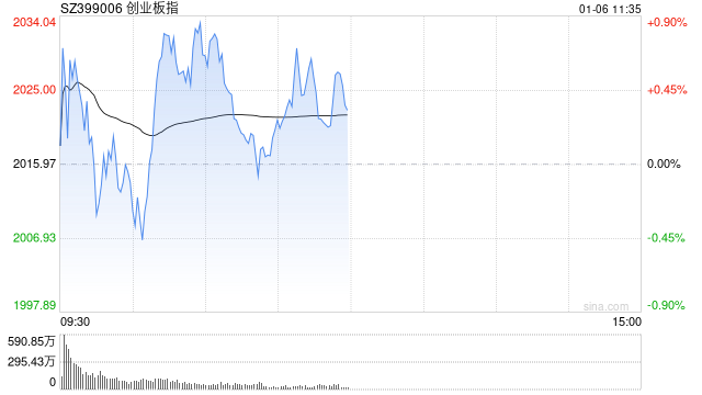 午评：指数分化创指半日涨0.41% 流感概念掀涨停潮-第1张图片