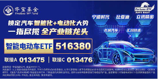 三重催化！以旧换新国补出台，补贴范围扩大！智能电动车ETF（516380）盘中逆市摸高0.85%-第6张图片