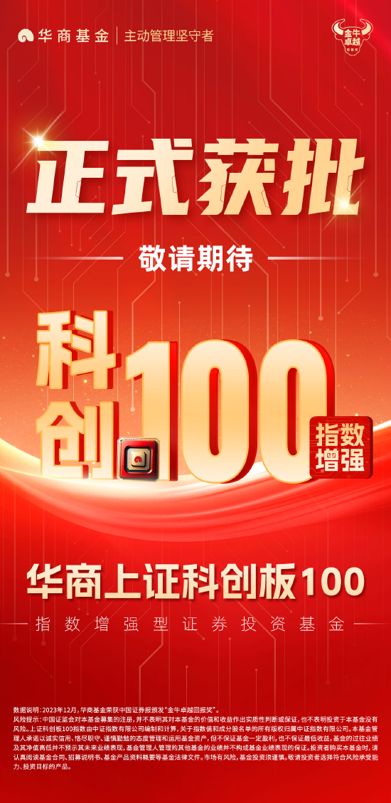 重磅！华商上证科创板100指数增强获批-第1张图片