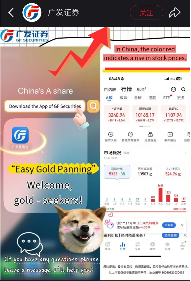 “点关注免费给你取中文名”！为吸引国外网友，券商小红书营销“脑洞大开”-第3张图片
