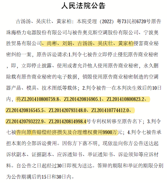 和格力缠斗十年的奥克斯冲刺IPO，27次败诉！-第18张图片