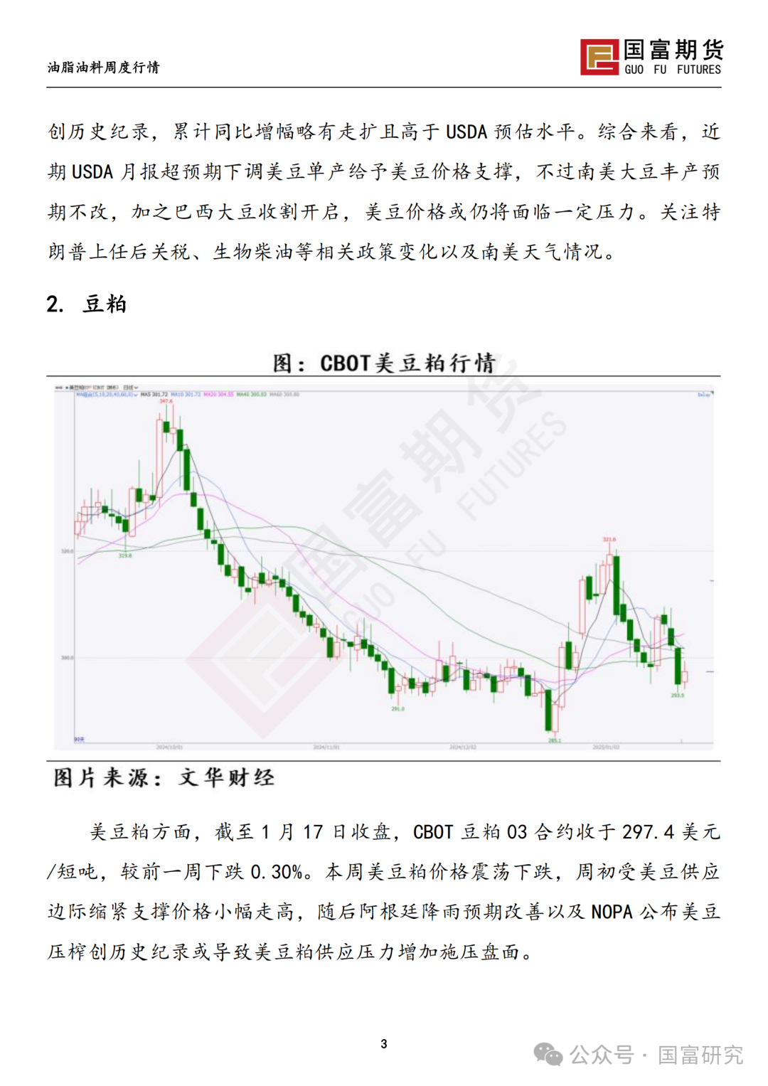 【国富豆系研究周报】特朗普上任在即 市场谨慎交投-第4张图片