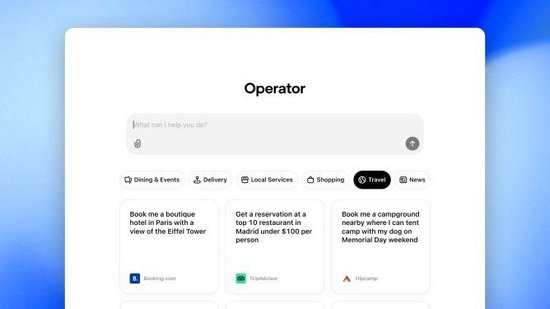 OpenAI发布关于自动化任务的AI Agent，帮助用户预定机票、订购食品-第1张图片