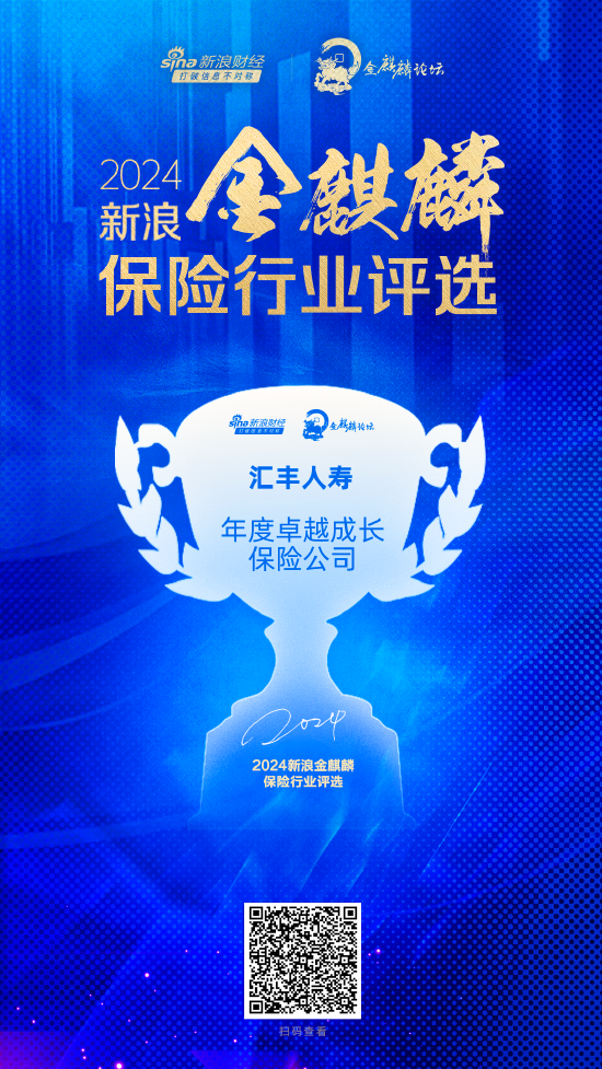 汇丰人寿获评“年度卓越成长保险公司”-第1张图片