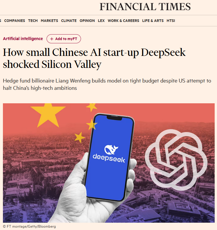 一夜之间，美国AI圈都在讨论DeepSeek，股民们焦虑“这是在做空英伟达吗？”-第7张图片