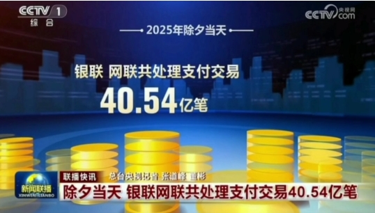 2025年除夕夜网络交易峰值达11万笔创历史新高 此前网传数据不实-第1张图片
