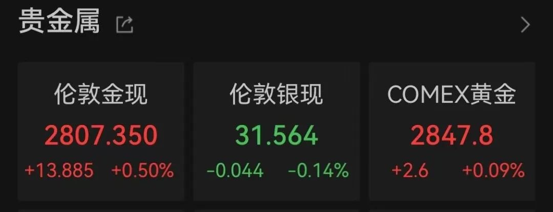 纳指涨超1%！AI应用软件股和“美股七姐妹”集体上涨，现货黄金再创历史新高-第4张图片