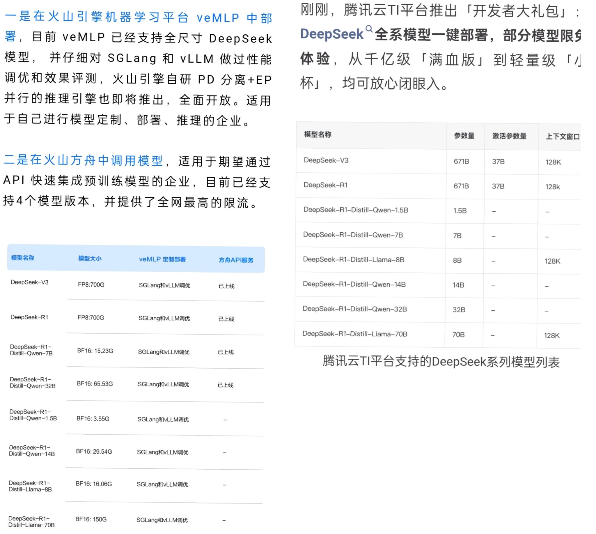 DeepSeek持续火爆，多个云平台上线相关模型“抢食”算力需求-第1张图片