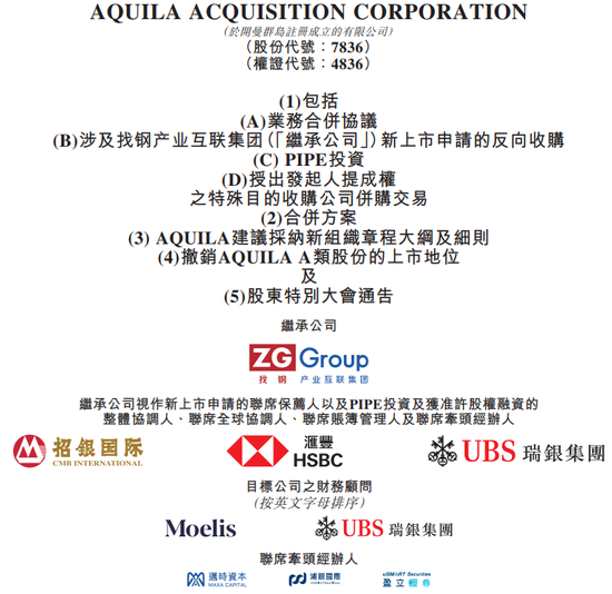 找钢集团，借壳SPAC通过港交所聆讯，预计3月10日香港上市，招银、汇丰、瑞银联席保荐-第1张图片