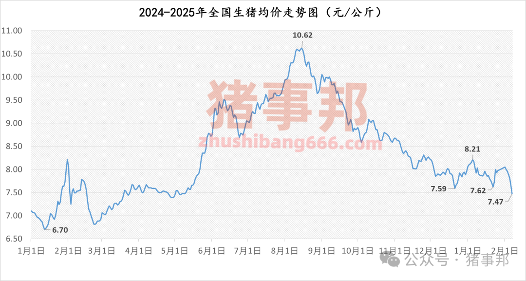 2月7日猪价汇总（跌势扩大，创近9个月新低！）-第4张图片