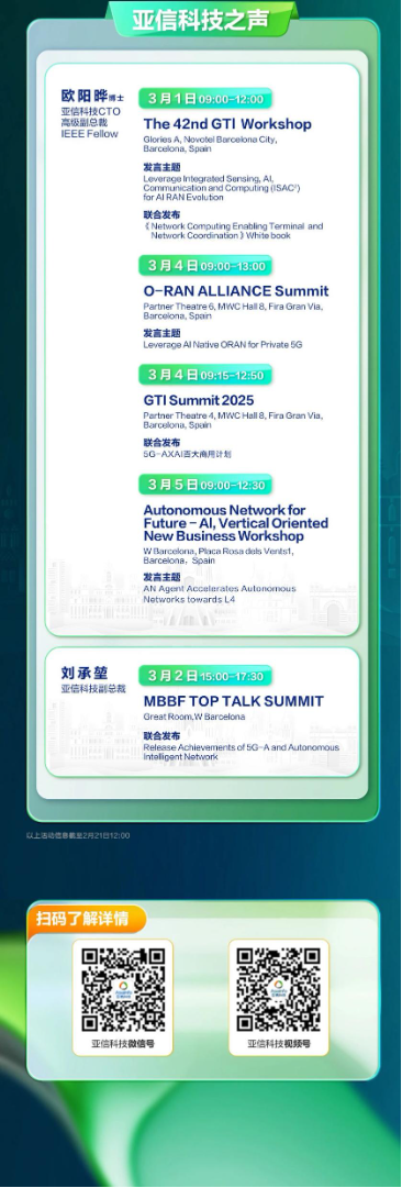 MWC 2025 巴塞罗那，亚信科技与您不见不散！-第4张图片