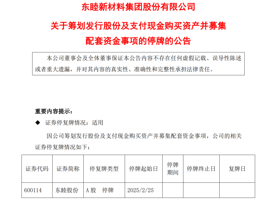 百亿A股大动作！明起停牌，4万多股东要嗨-第1张图片